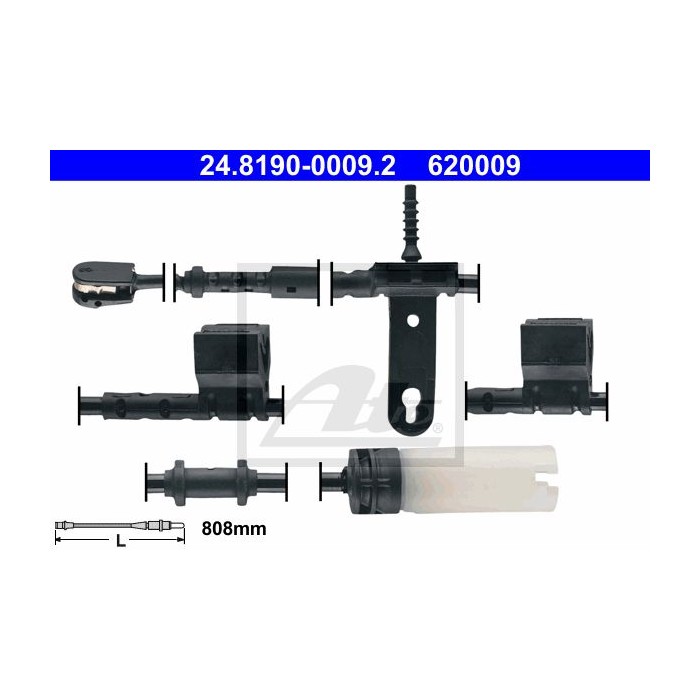 ATE Warnkontakt, Bremsbelagverschleiß 24.8190-0009.2