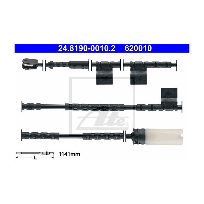 ATE Warnkontakt, Bremsbelagverschleiß 24.8190-0010.2