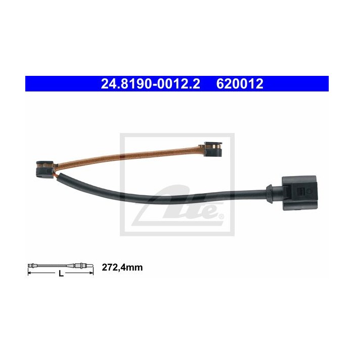 ATE Warnkontakt, Bremsbelagverschleiß 24.8190-0012.2