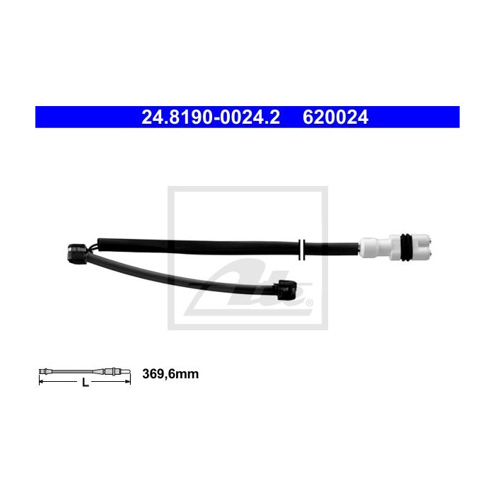 ATE Warnkontakt, Bremsbelagverschleiß 24.8190-0024.2