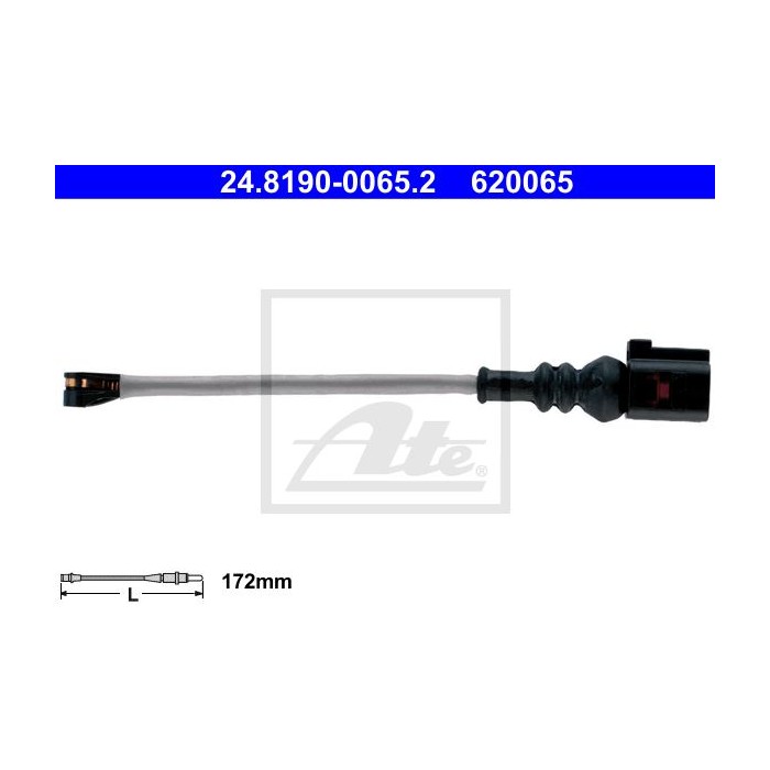 ATE Warnkontakt, Bremsbelagverschleiß 24.8190-0065.2