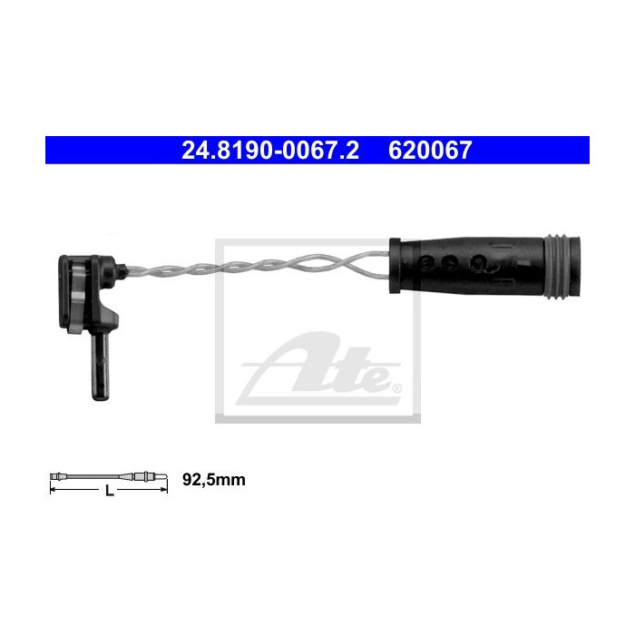 ATE Warnkontakt, Bremsbelagverschleiß 24.8190-0067.2