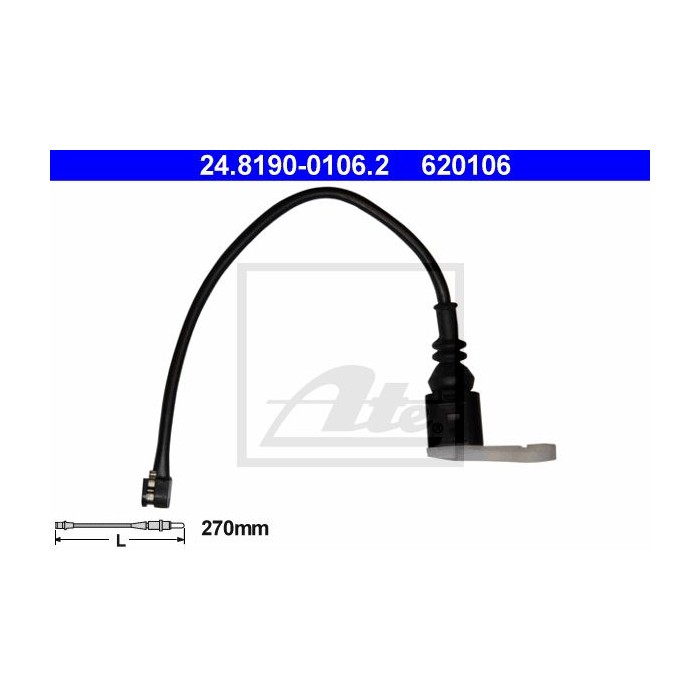 ATE Warnkontakt, Bremsbelagverschleiß 24.8190-0106.2