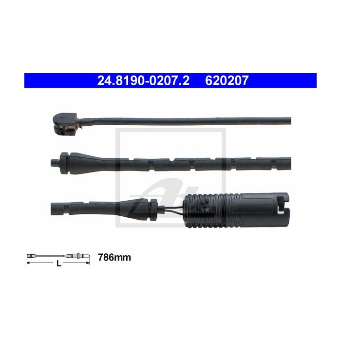 ATE Warnkontakt, Bremsbelagverschleiß 24.8190-0207.2