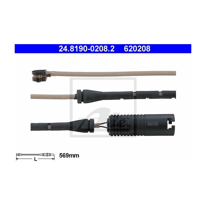 ATE Warnkontakt, Bremsbelagverschleiß 24.8190-0208.2
