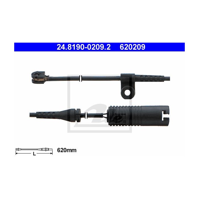 ATE Warnkontakt, Bremsbelagverschleiß 24.8190-0209.2