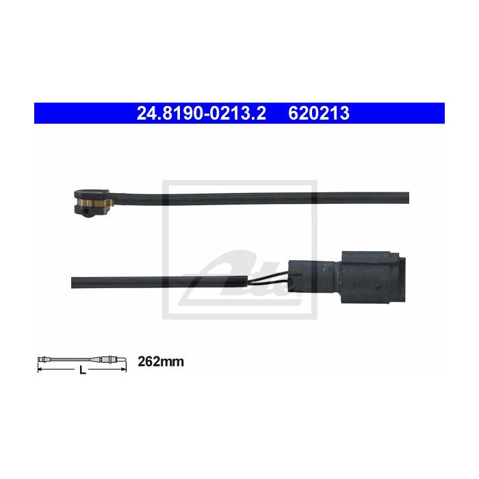 ATE Warnkontakt, Bremsbelagverschleiß 24.8190-0213.2