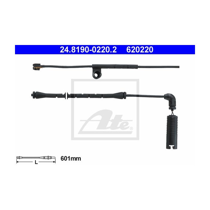 ATE Warnkontakt, Bremsbelagverschleiß 24.8190-0220.2