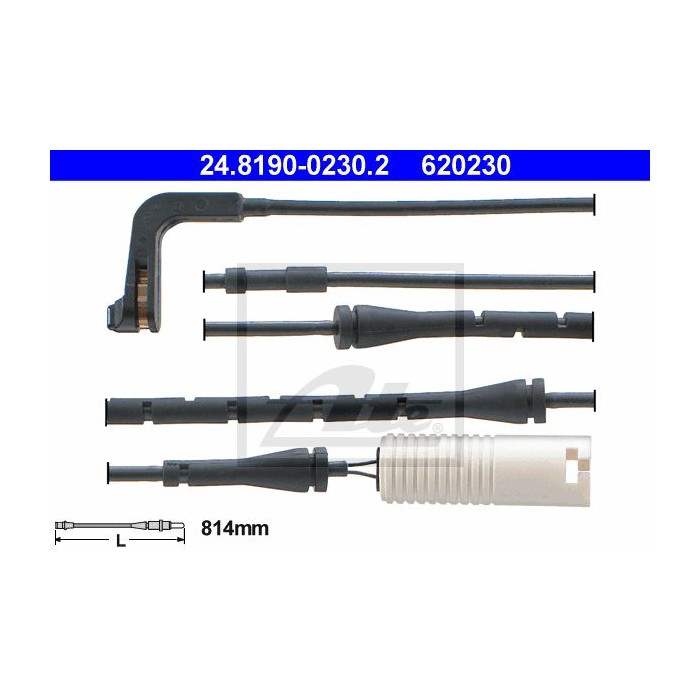 ATE Warnkontakt, Bremsbelagverschleiß 24.8190-0230.2