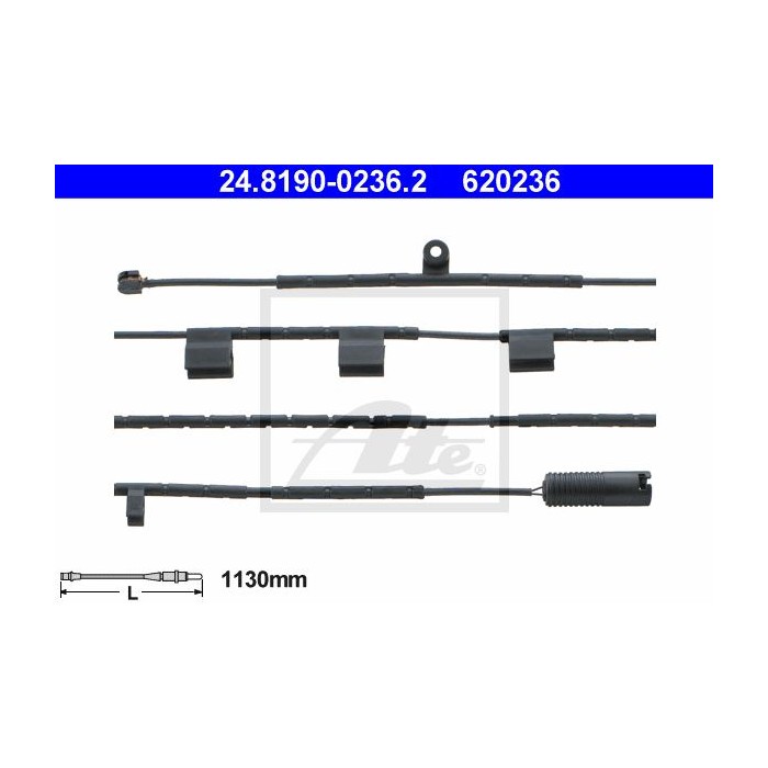 ATE Warnkontakt, Bremsbelagverschleiß 24.8190-0236.2