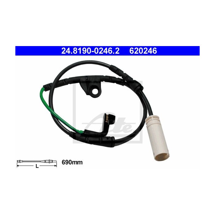 ATE Warnkontakt, Bremsbelagverschleiß 24.8190-0246.2