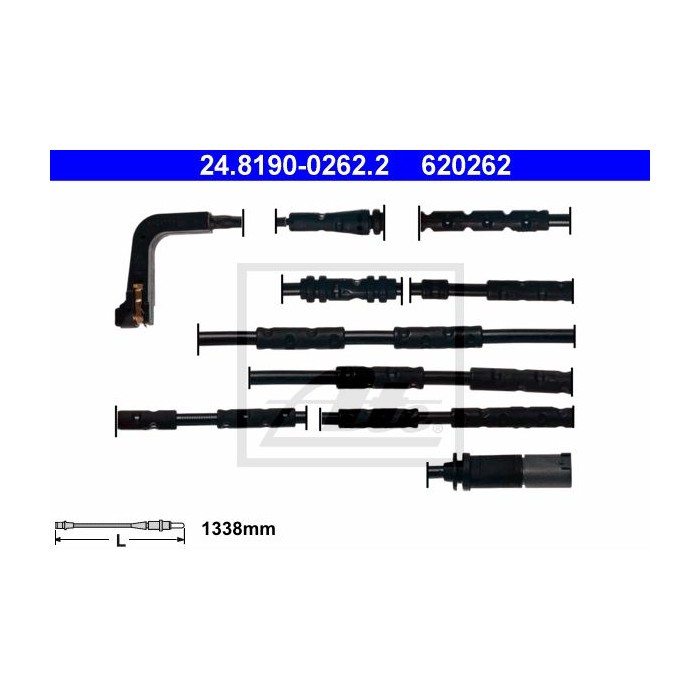 ATE Warnkontakt, Bremsbelagverschleiß 24.8190-0262.2