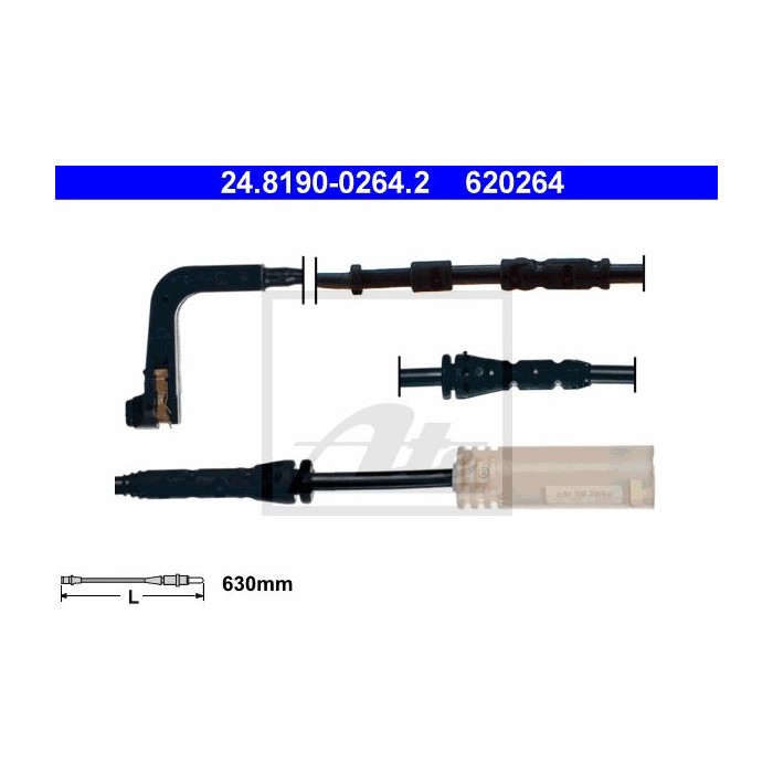 ATE Warnkontakt, Bremsbelagverschleiß 24.8190-0264.2