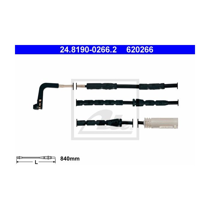 ATE Warnkontakt, Bremsbelagverschleiß 24.8190-0266.2