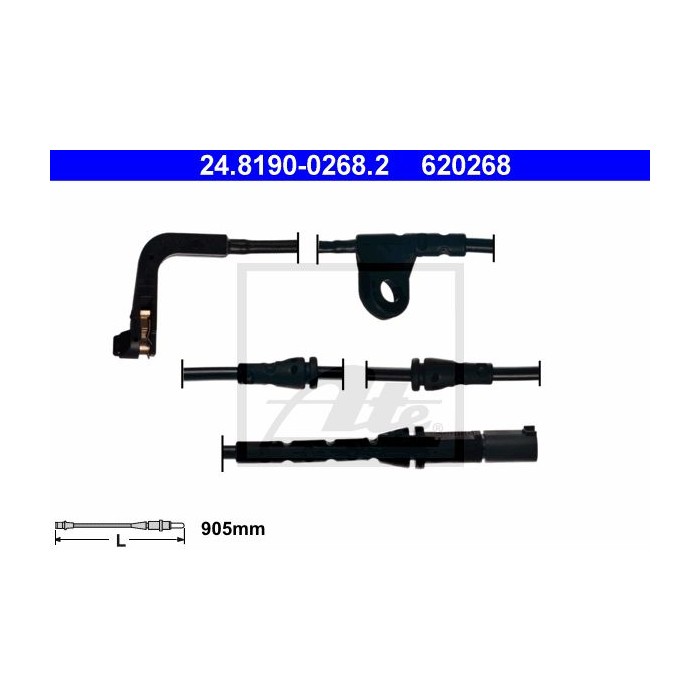 ATE Warnkontakt, Bremsbelagverschleiß 24.8190-0268.2