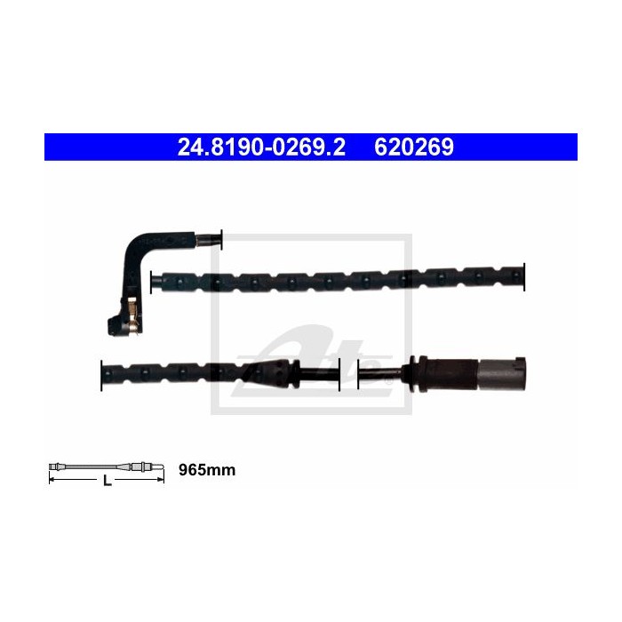 ATE Warnkontakt, Bremsbelagverschleiß 24.8190-0269.2