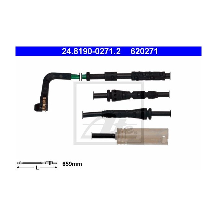 ATE Warnkontakt, Bremsbelagverschleiß 24.8190-0271.2