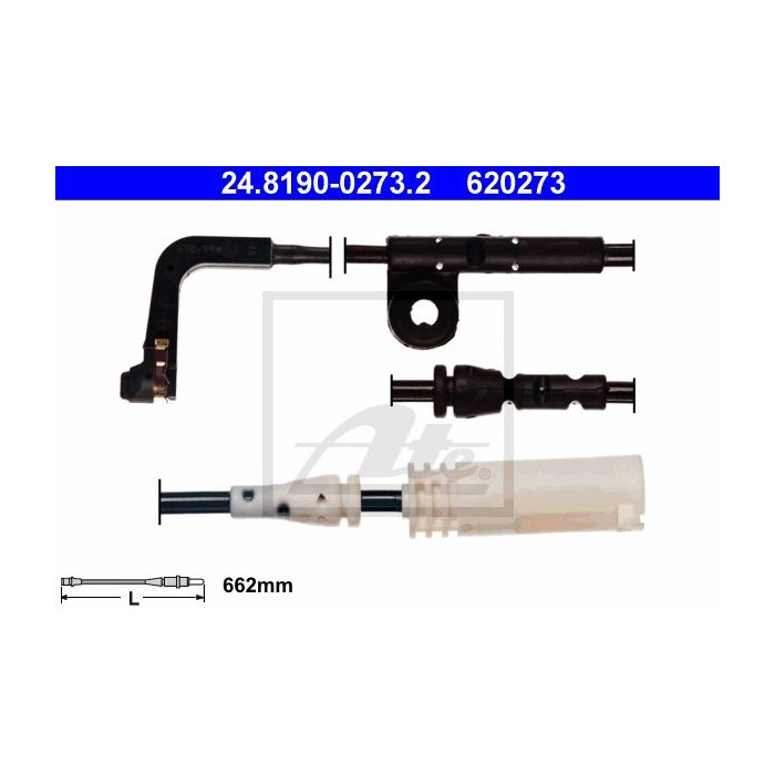 ATE Warnkontakt, Bremsbelagverschleiß 24.8190-0273.2