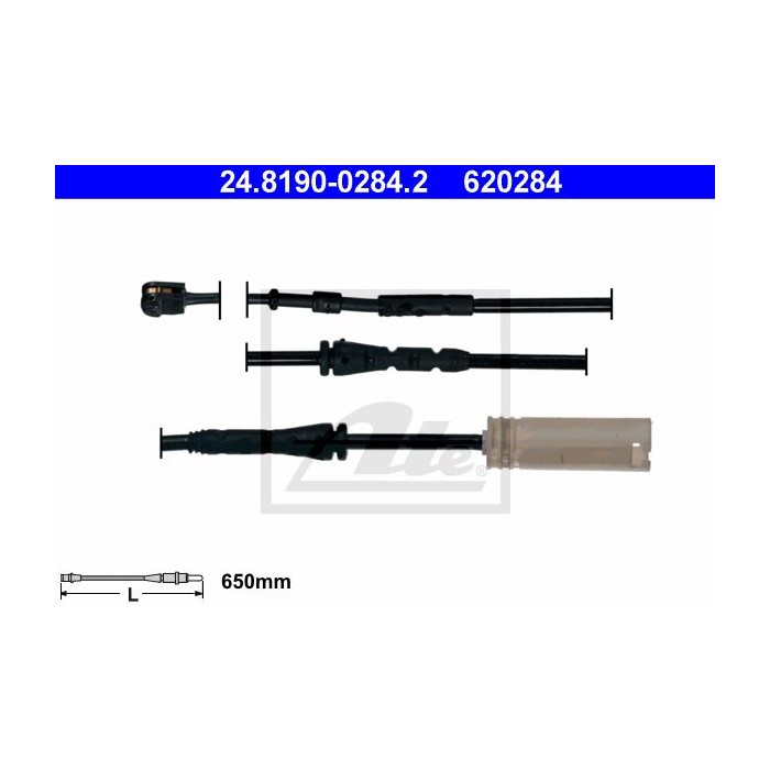 ATE Warnkontakt, Bremsbelagverschleiß 24.8190-0284.2