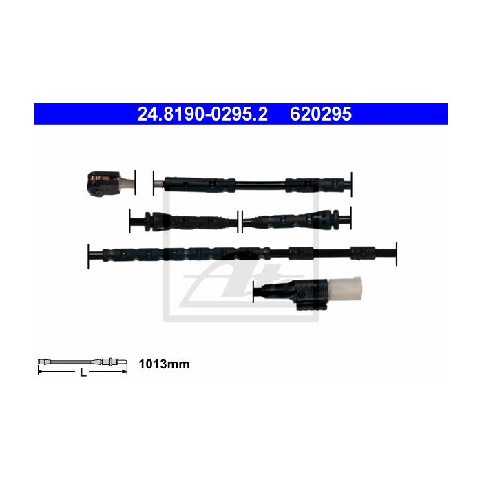 ATE Warnkontakt, Bremsbelagverschleiß 24.8190-0295.2