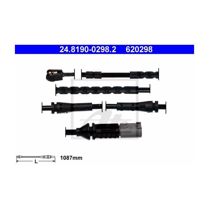 ATE Warnkontakt, Bremsbelagverschleiß 24.8190-0298.2