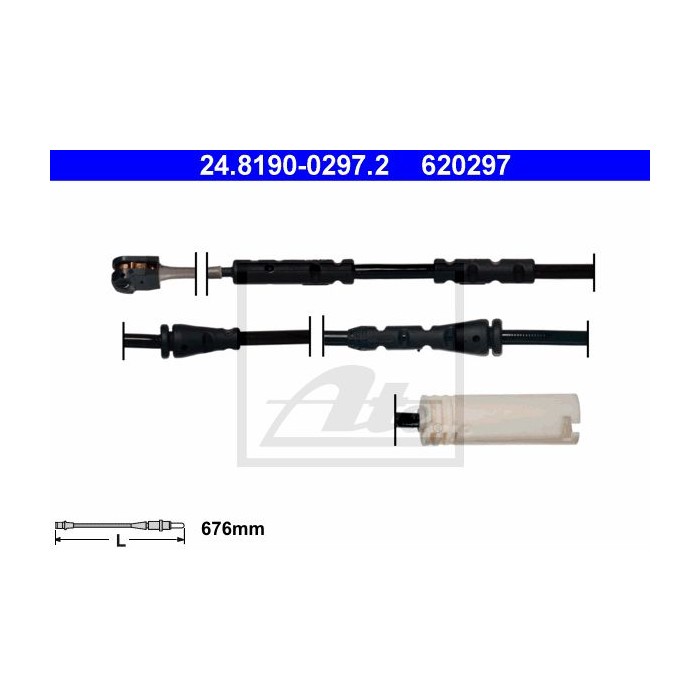 ATE Warnkontakt, Bremsbelagverschleiß 24.8190-0297.2