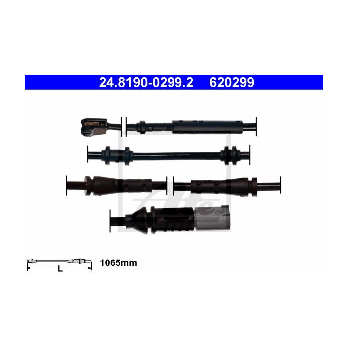 ATE Warnkontakt, Bremsbelagverschleiß 24.8190-0299.2
