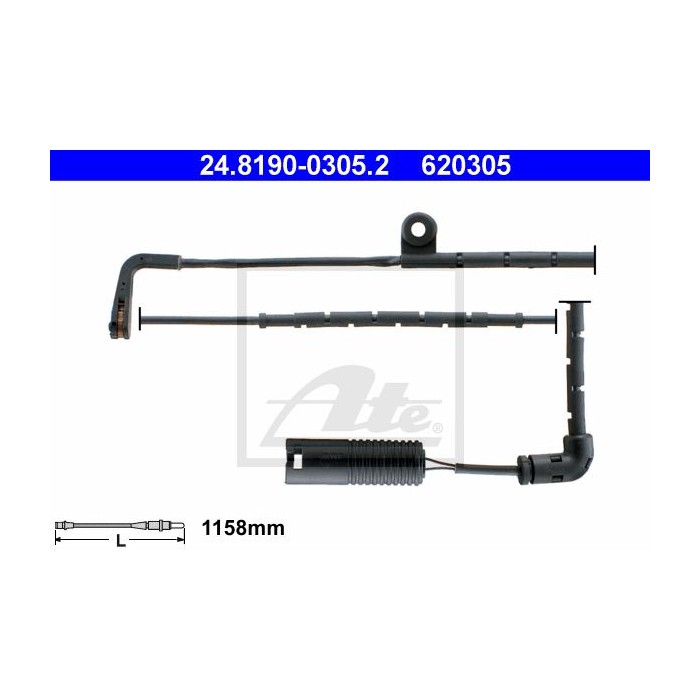 ATE Warnkontakt, Bremsbelagverschleiß 24.8190-0305.2