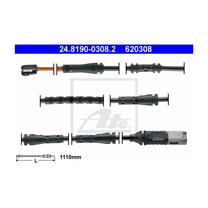 ATE Warnkontakt, Bremsbelagverschleiß 24.8190-0308.2