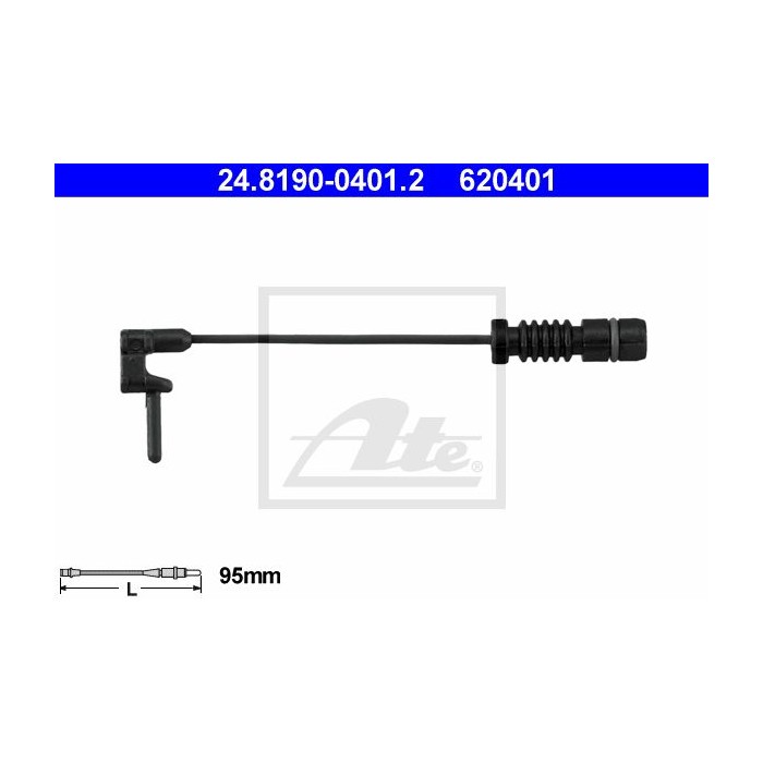 ATE Warnkontakt, Bremsbelagverschleiß 24.8190-0401.2