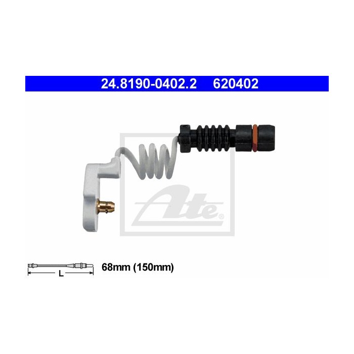 ATE Warnkontakt, Bremsbelagverschleiß 24.8190-0402.2