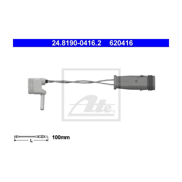 ATE Warnkontakt, Bremsbelagverschleiß 24.8190-0416.2