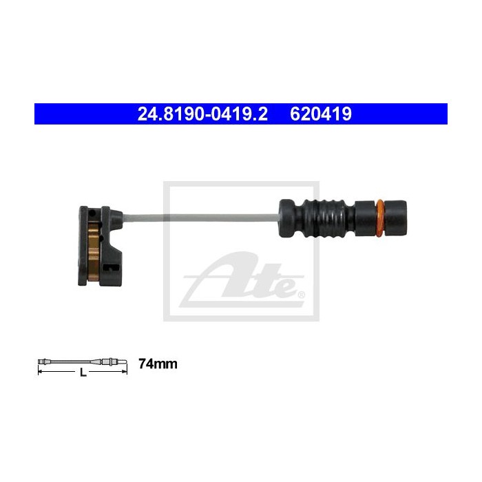 ATE Warnkontakt, Bremsbelagverschleiß 24.8190-0419.2