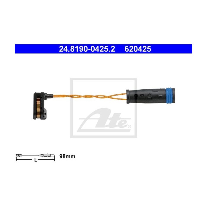 ATE Warnkontakt, Bremsbelagverschleiß 24.8190-0425.2