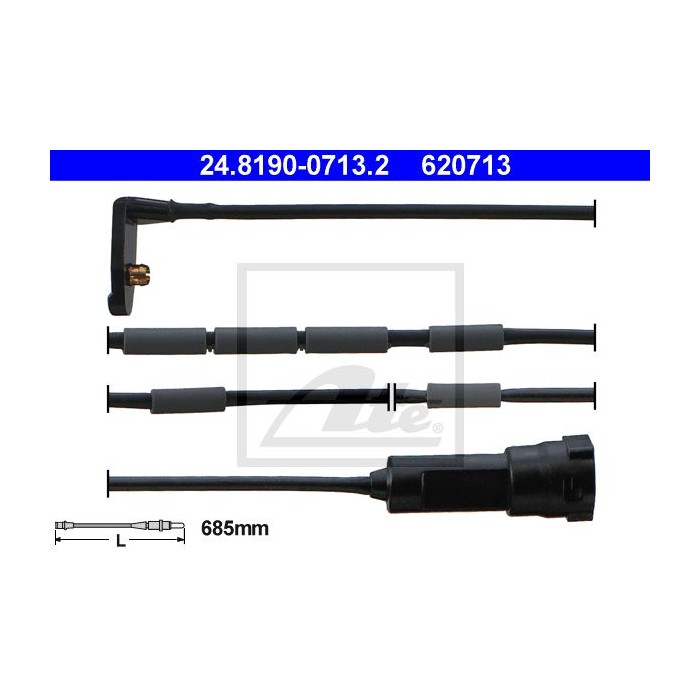 ATE Warnkontakt, Bremsbelagverschleiß 24.8190-0713.2