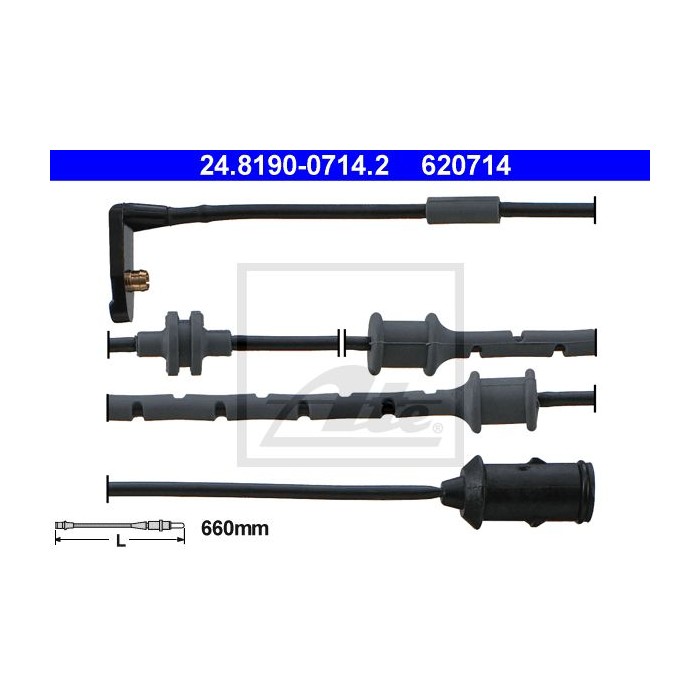 ATE Warnkontakt, Bremsbelagverschleiß 24.8190-0714.2