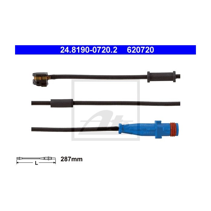 ATE Warnkontakt, Bremsbelagverschleiß 24.8190-0720.2