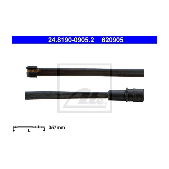 ATE Warnkontakt, Bremsbelagverschleiß 24.8190-0905.2