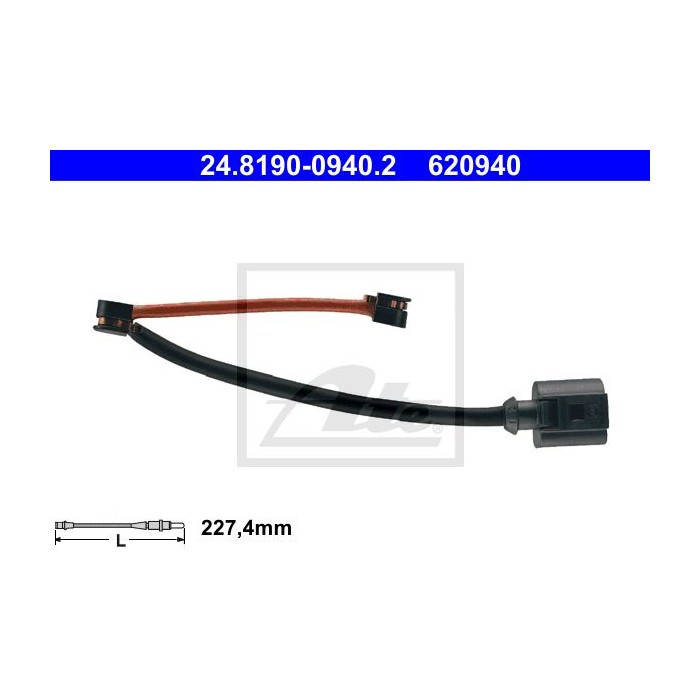 ATE Warnkontakt, Bremsbelagverschleiß 24.8190-0940.2