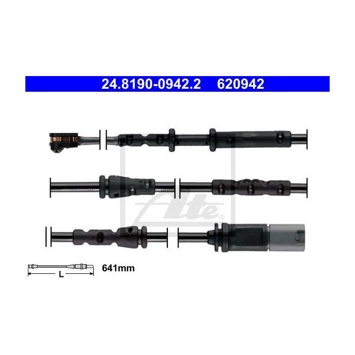 ATE Warnkontakt, Bremsbelagverschleiß 24.8190-0942.2