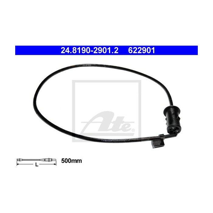 ATE Warnkontakt, Bremsbelagverschleiß 24.8190-2901.2