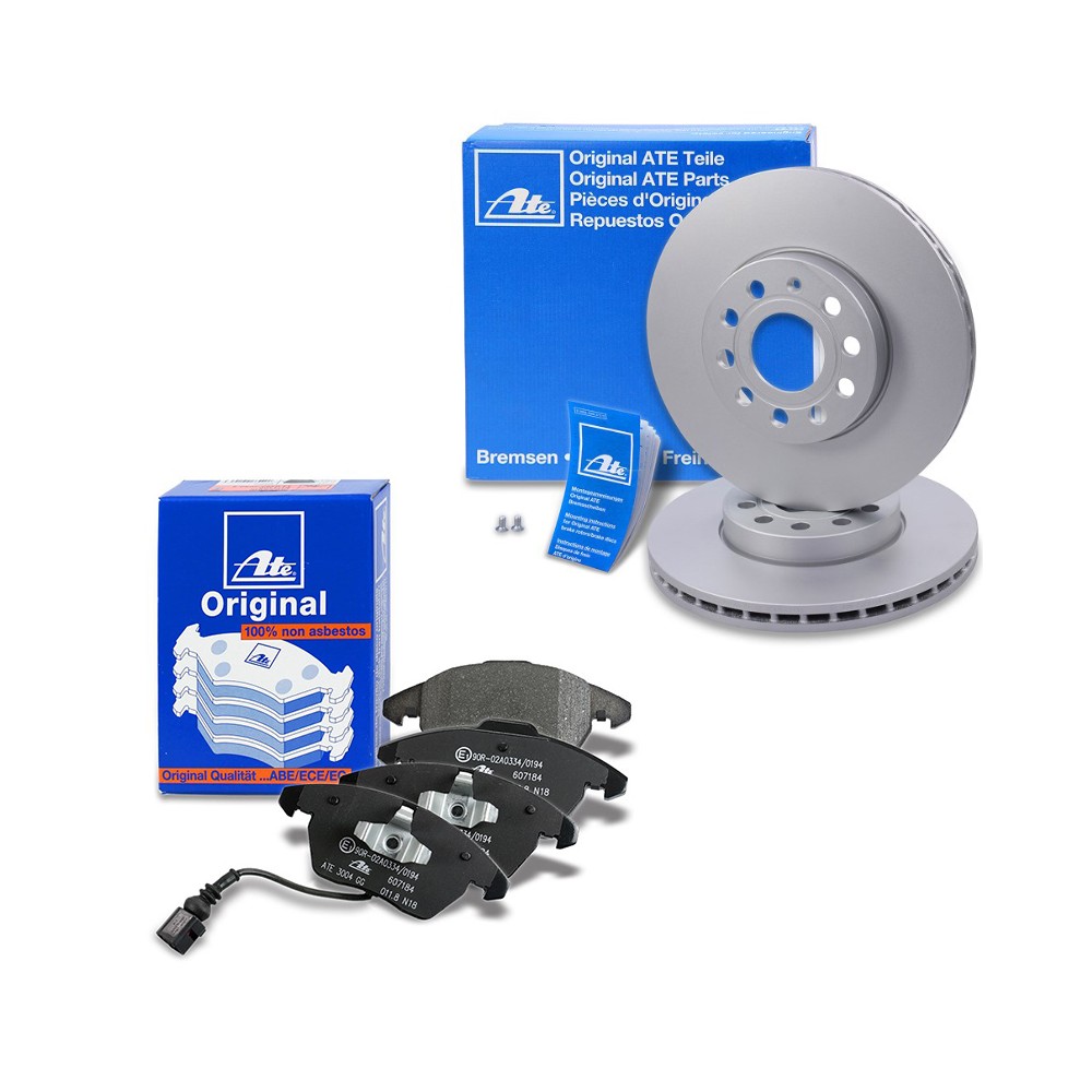 Bremsscheiben und Bremsbeläge ATE für Volkswagen