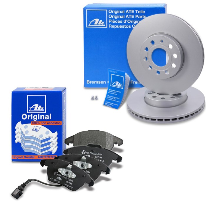 Bremsscheiben und Bremsbeläge ATE für Volkswagen