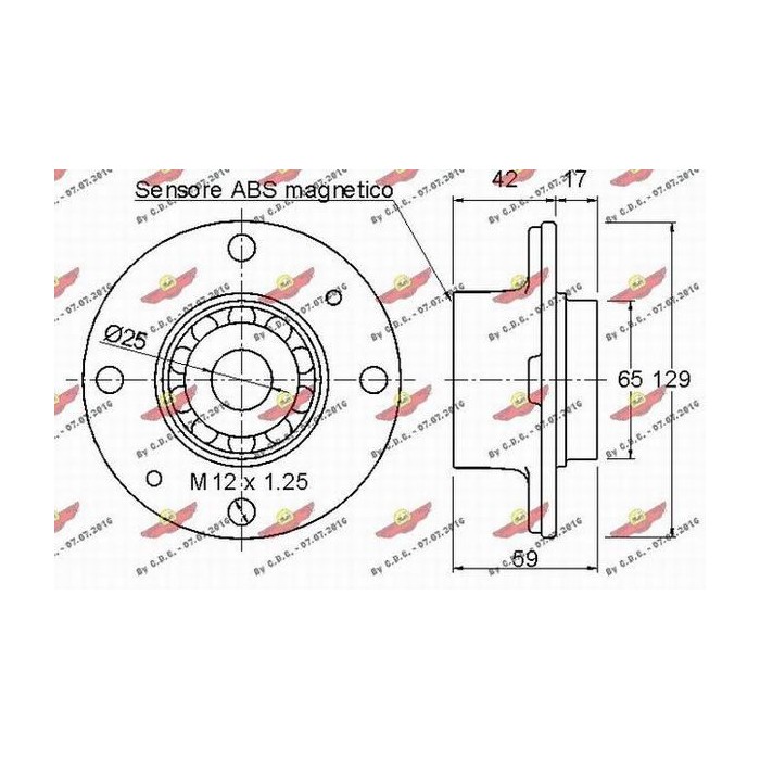 AUTOKIT Radlagersatz 01.97397