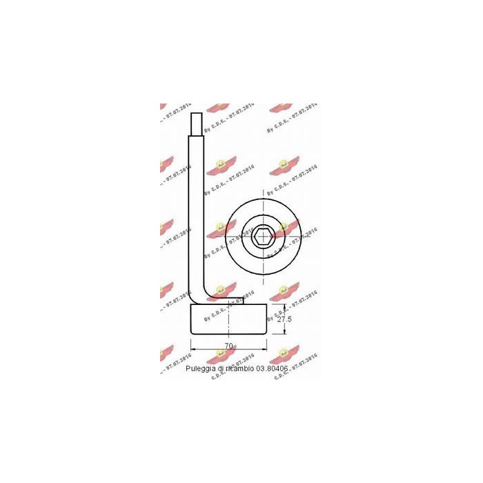 AUTOKIT Spannarm, Keilrippenriemen 03.80408