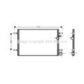 AVA QUALITY COOLING Kondensator, Klimaanlage AI5237