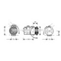 AVA QUALITY COOLING Kompressor, Klimaanlage AIAK011