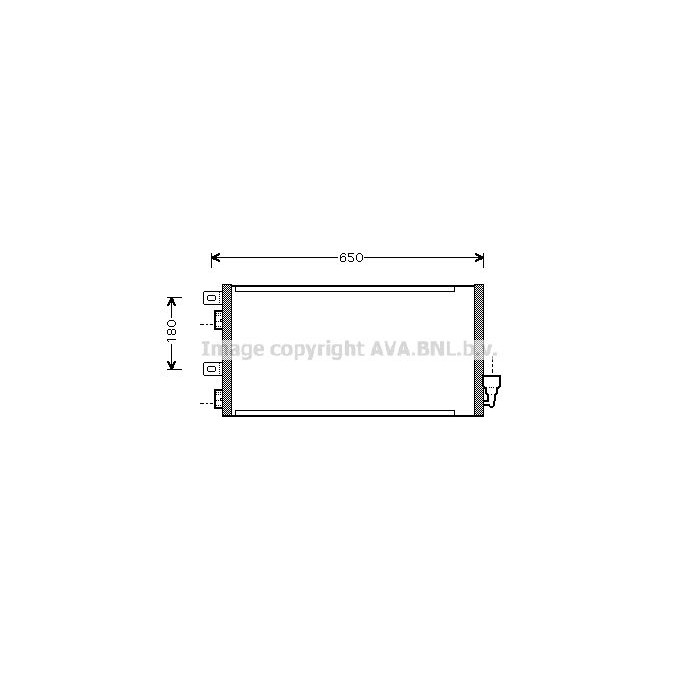 AVA QUALITY COOLING Kondensator, Klimaanlage BW5256