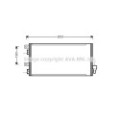 AVA QUALITY COOLING Kondensator, Klimaanlage BW5256