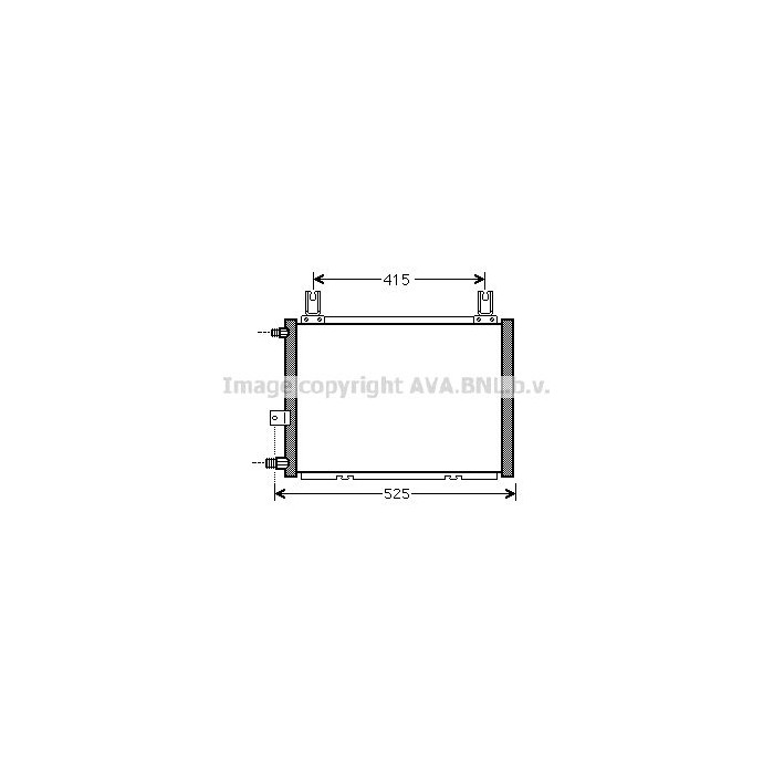 AVA QUALITY COOLING Kondensator, Klimaanlage DU5060